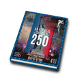 Book celebrating the U.S. Bicentennial with images of the Statue of Liberty and fireworks.