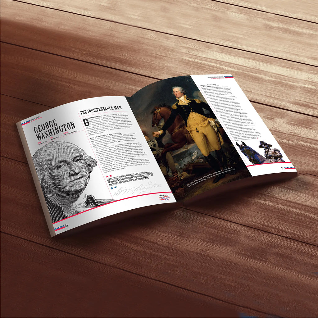 Pre-Order: This Official Hardbound Publication of America's 250th, 1776–2026 — Including Highlights From the July 4th Celebrations (Digital Flip Book included) 