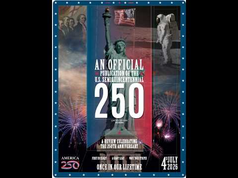 Pre-Order: This Official Hardbound Publication of America's 250th, 1776–2026 — Including Highlights From the July 4th Celebrations (Digital Flip Book included) 